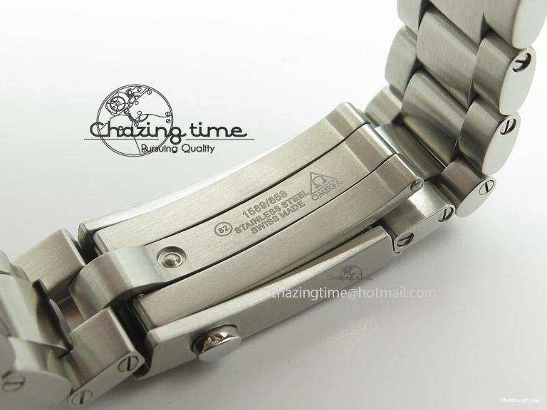 0119 Planet Ocean GMT 42mm V6F Best Edition Black Dial Silver Markers On SS Bracelet A Casual 8273